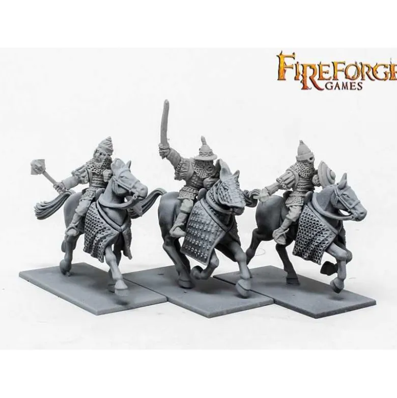Junior Druzhina Mixed Weapons (6 Mounted Resin Figures)