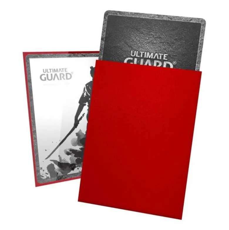 Katana Sleeves Standard Size Red (100)