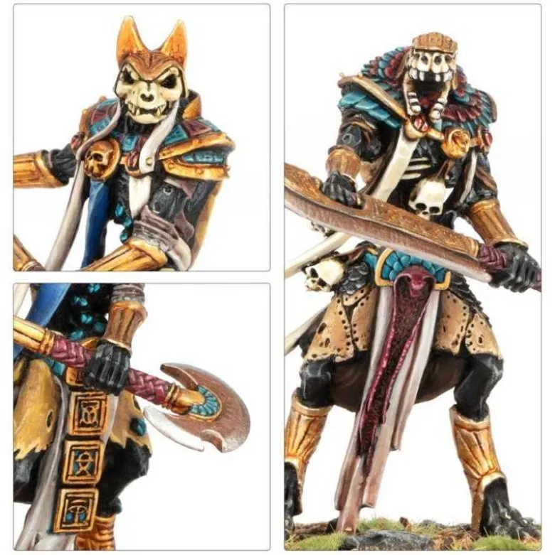 Khemri: Ushabti with Ritual Blades (V.D.)