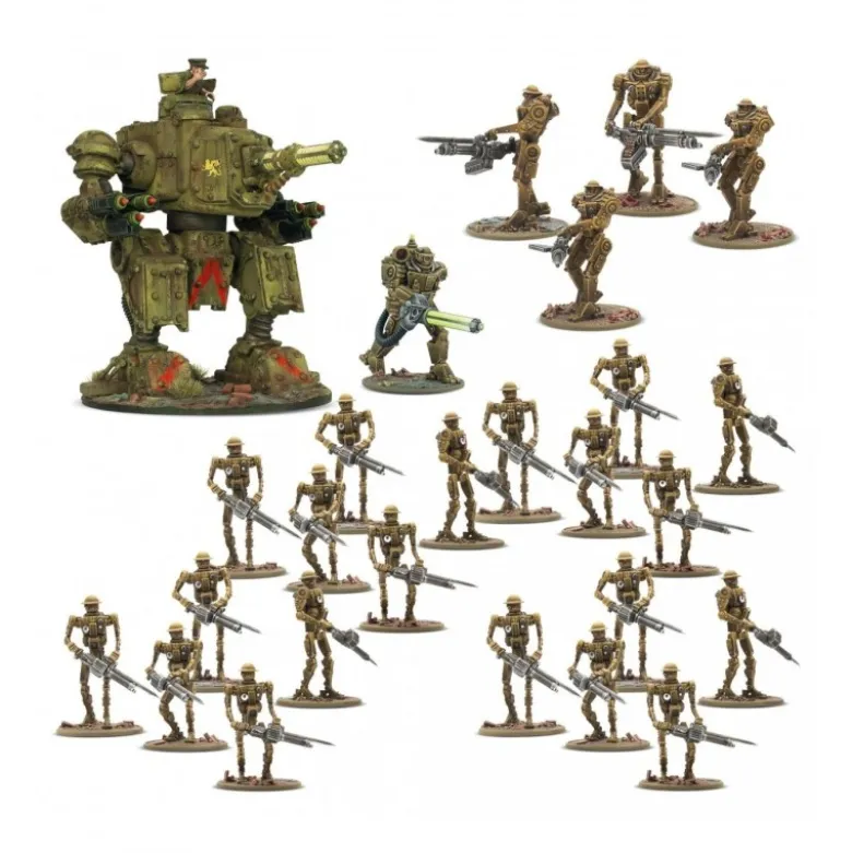 Konflikt '47: British Commonwealth Automated Battalion -- Pre-pedido --