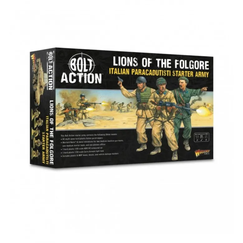 Lions of the Folgore - Italian Paracadutisti Starter Army
