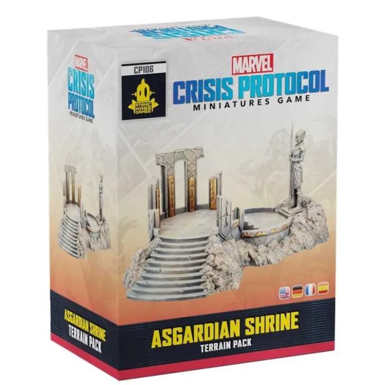 MCP: Asgardian Shrine Terrain Pack (Castellano)