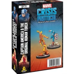 MCP: Captain America & the Original Human Torch (Inglés)