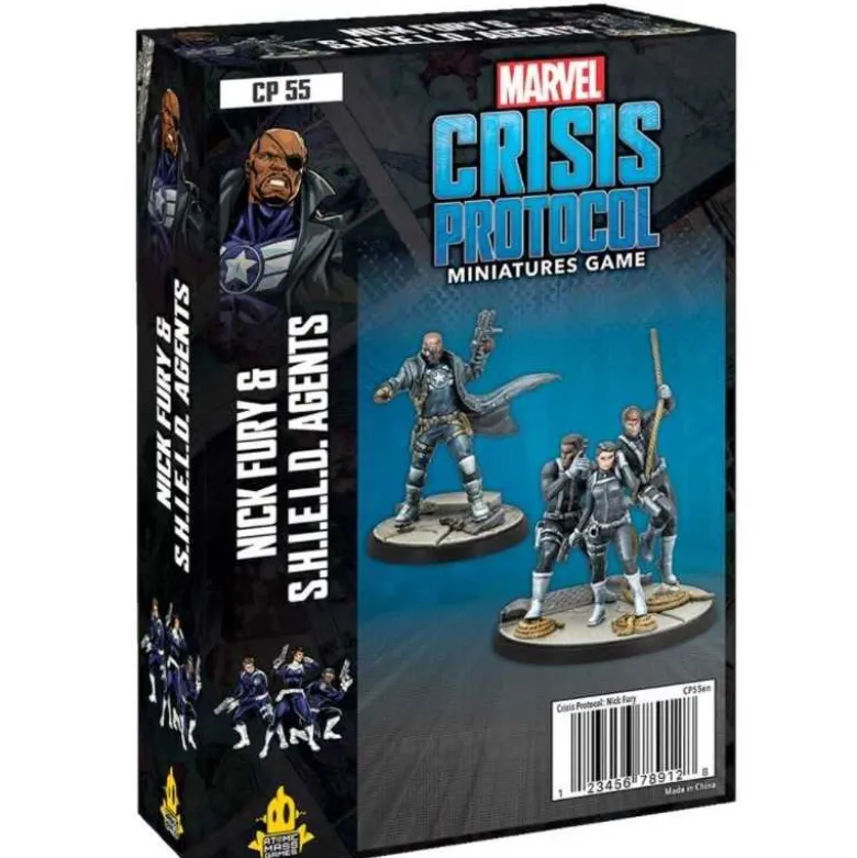MCP Nick Fury Jr. & SHIELD Agents (Inglés)
