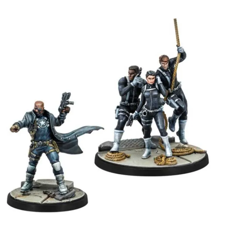 MCP Nick Fury Jr. & SHIELD Agents (Inglés)