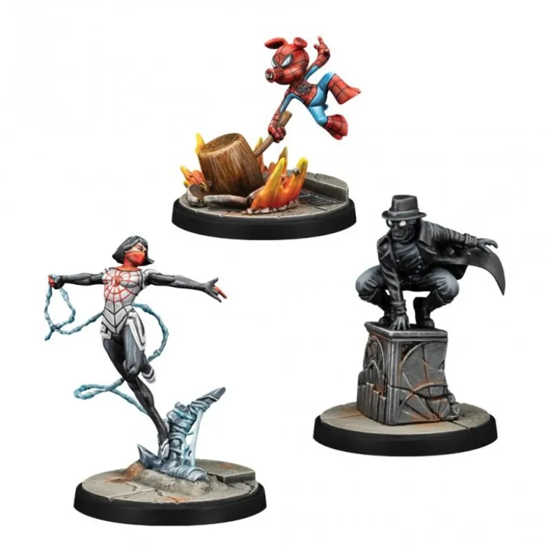 MCP: Silk, Spider-Ham & Spider-Man Noir