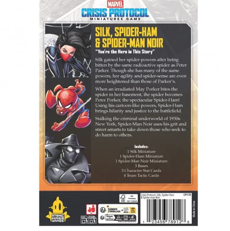 MCP: Silk, Spider-Ham & Spider-Man Noir