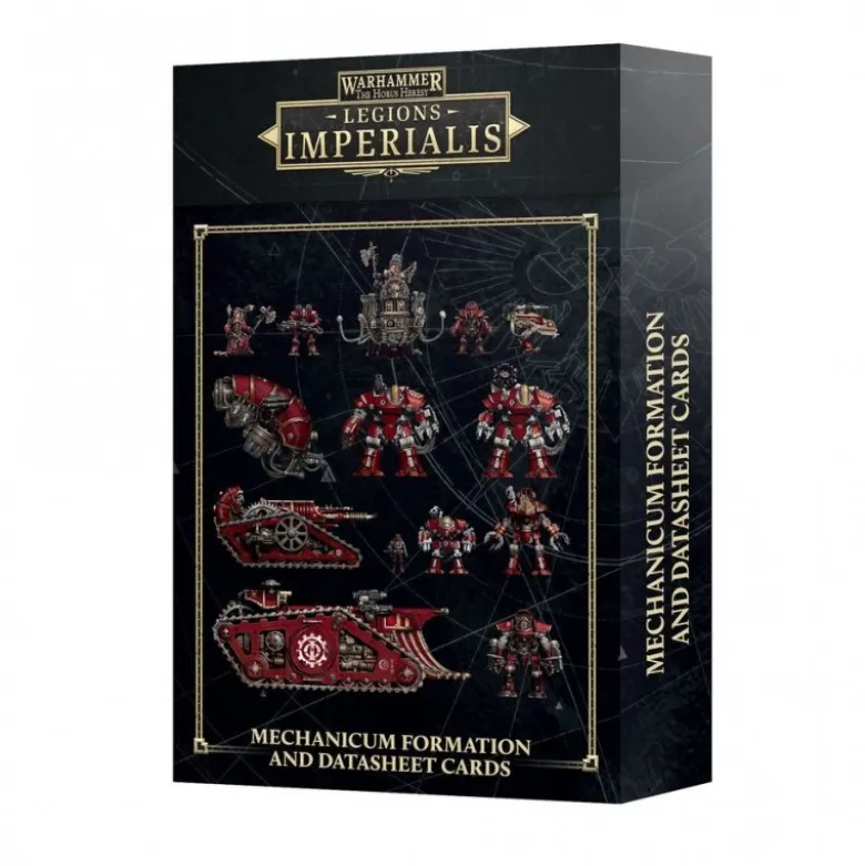 Mechanicum Formation and Datasheet Cards (V.D.)
