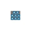 Medieval Dice - Blue