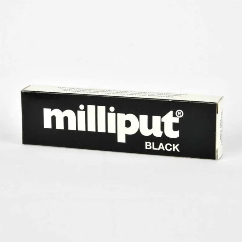 Milliput Negro Masilla Plásticos 113,4 g