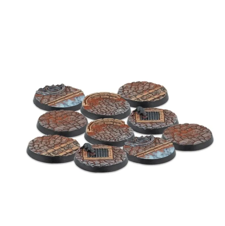 30mm Feudom Scenery Bases, Alpha Series