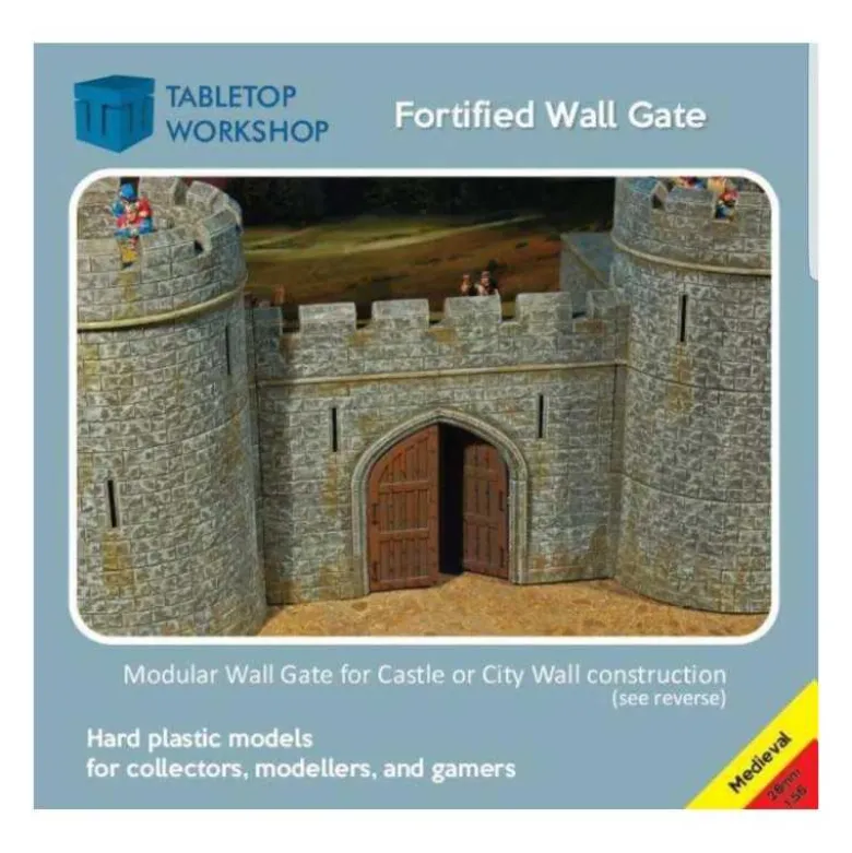 28mm Fortified Wall Gate