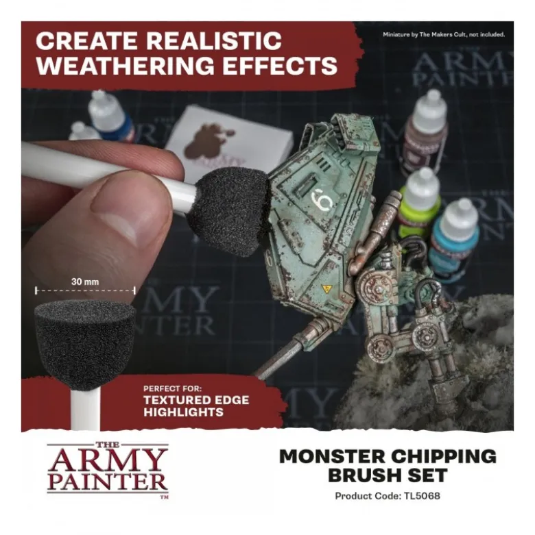 Monster Chipping Brush Set