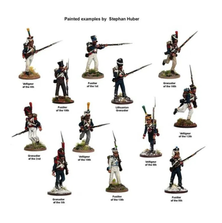 Napoleonic Duchy of Warsaw Infantry, Elite Companies 1807-14