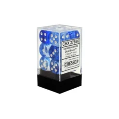 Nebula Dark Blue w/white 16mm (12)