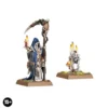 Necromancer Wizard and Familiar