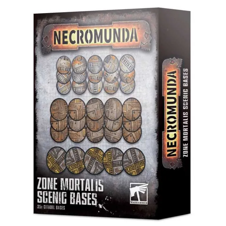 Necromunda: Zone Mortalis Scenic Bases (V.D.)