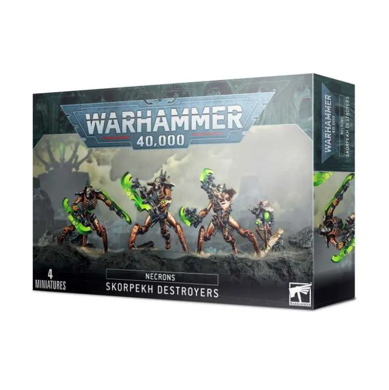 Necrons: Destructores Skorpekh (4)
