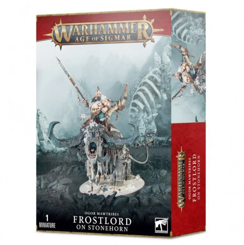 Ogor Mawtribes: Frostlord on Stonehorn