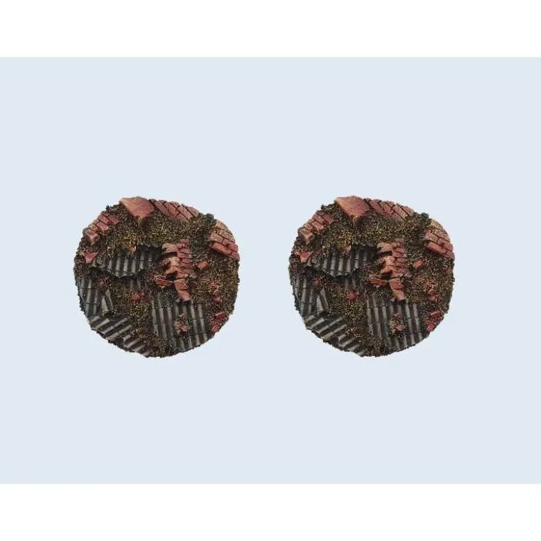 Old Factory Bases - 2.5" Flat (2)