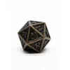 Pack 7 Dados Rol Metálicos D&D Vintage Cobre