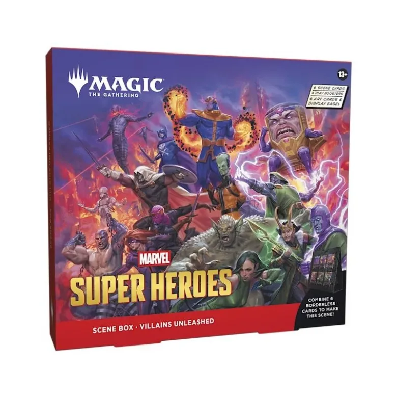 Pack 2 Magic The Gathering Cajas De Escena Marvel Super Heroes (Inglés) (2)