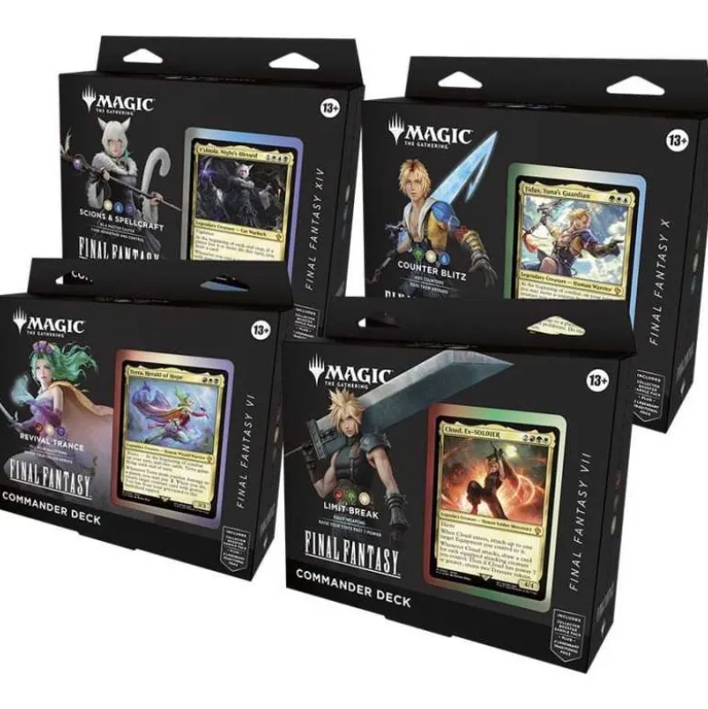 Pack Mazos De Commander De Magic the Gathering Final Fantasy (Inglés) (4)