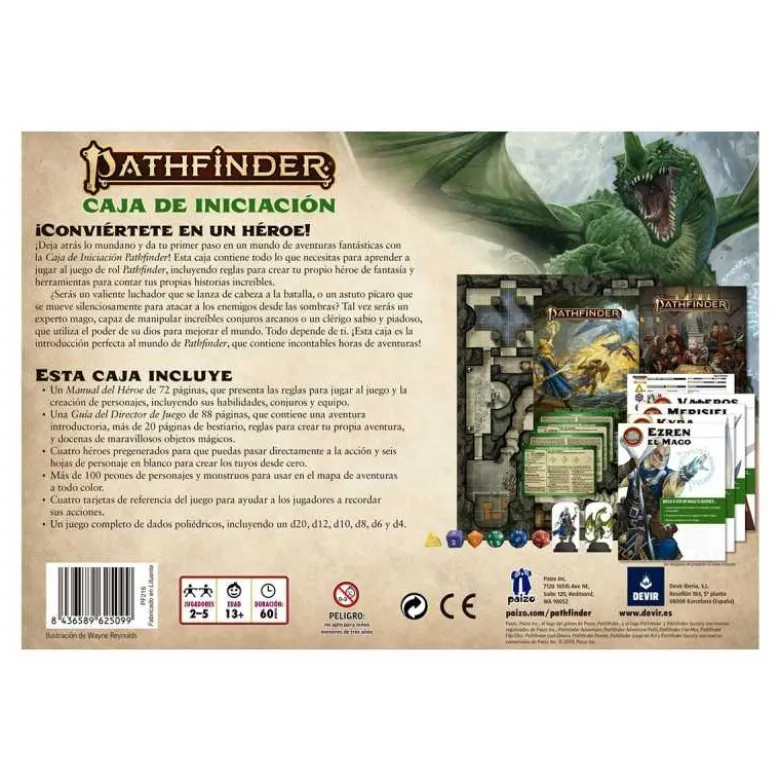 Pathfinder 2ª Ed.: Caja De Iniciación