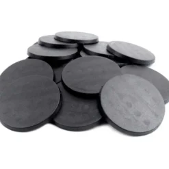 Peana Redonda con Anclaje Para Imán 50mm Plástico (1)