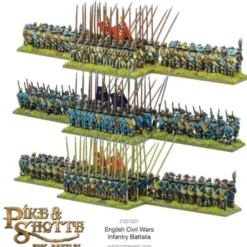 Pike & Shotte Epic Battles - English Civil Wars Infantry Battalia (Inglés)