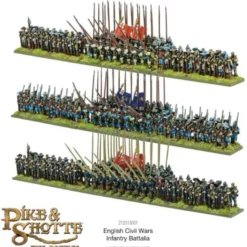 Pike & Shotte Epic Battles - English Civil Wars Infantry Battalia (Inglés)