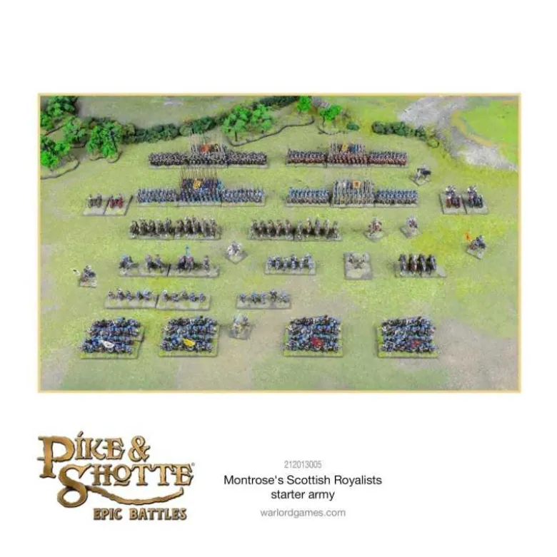 Pike & Shotte Epic Battles: Montrose's Scottish Royalists Starter Army