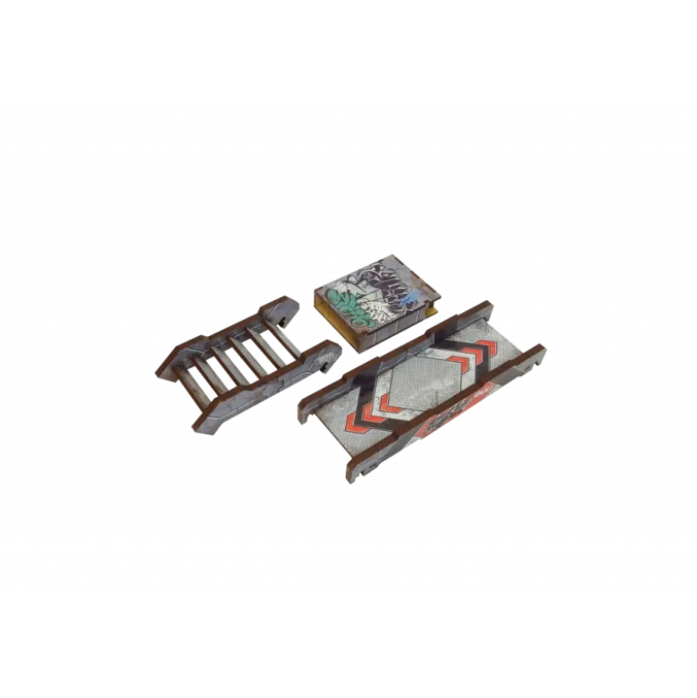Precinct Sigma Bridges & Stairs (Prepintado)