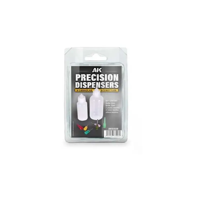 Precision Dispensers (6 Cannulas & 2 Bottles)