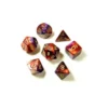 Purple-Red with Gold Set (7)