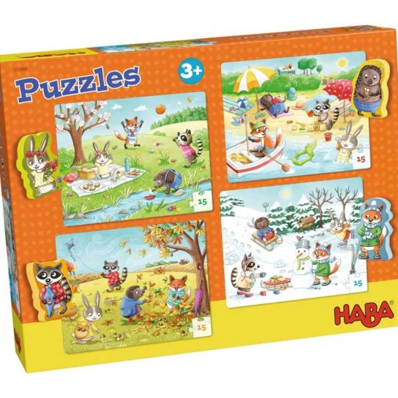 4 Puzzles Las 4 Estaciones