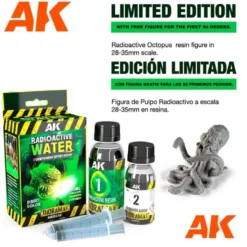 Radioactive Water Components (Epoxy Resin 180ml)