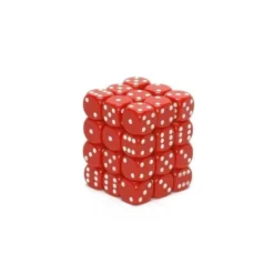 Red with White 12 mm (36)