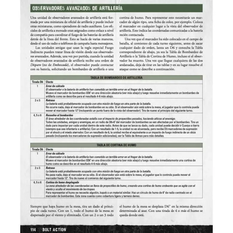 Reglamento Bolt Action V3 (Castellano) Faq incluídas