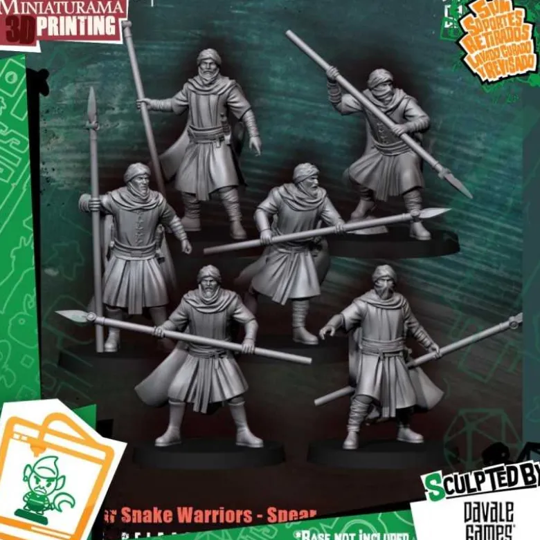 Regular Snake Warriors - Spear (6)