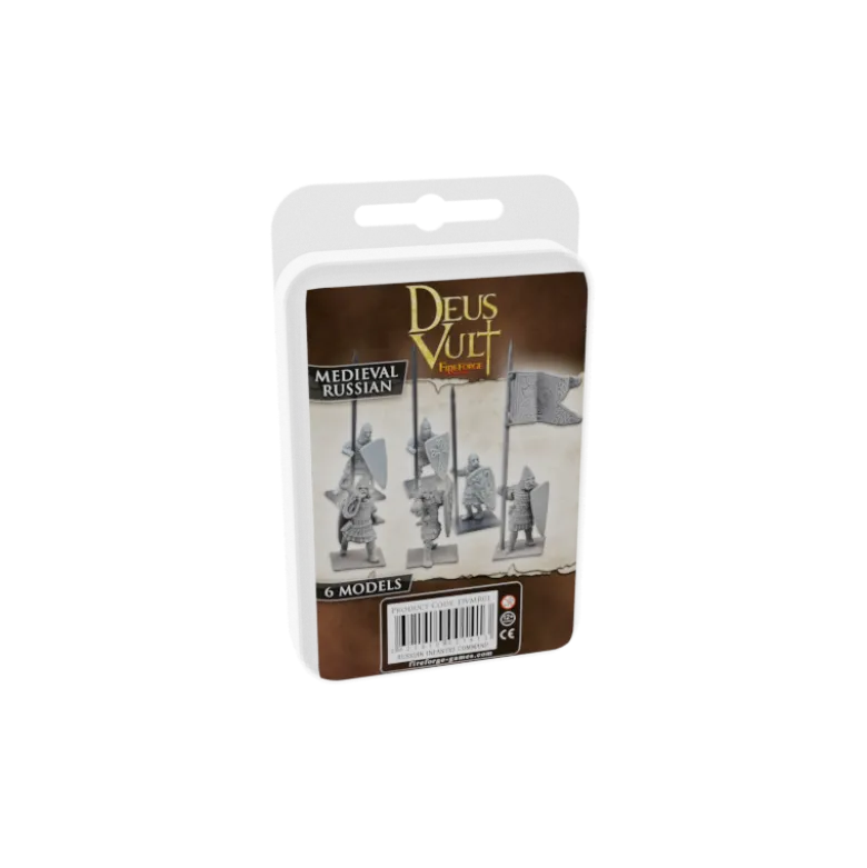 Russian Infantry Command (6 Resin Figures)