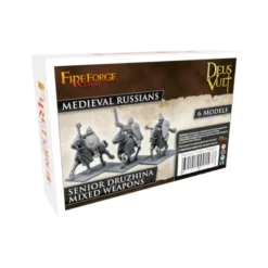 Senior Druzhina Mixed Weapons (6 Mounted Resin Figures)