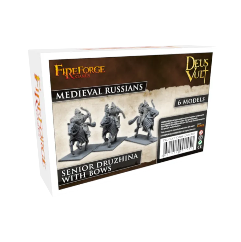 Senior Druzhina with Bows (6 Mounted Resin Figures)