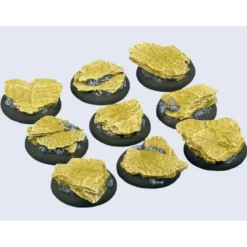 Shale Bases - Wround 30mm (5)