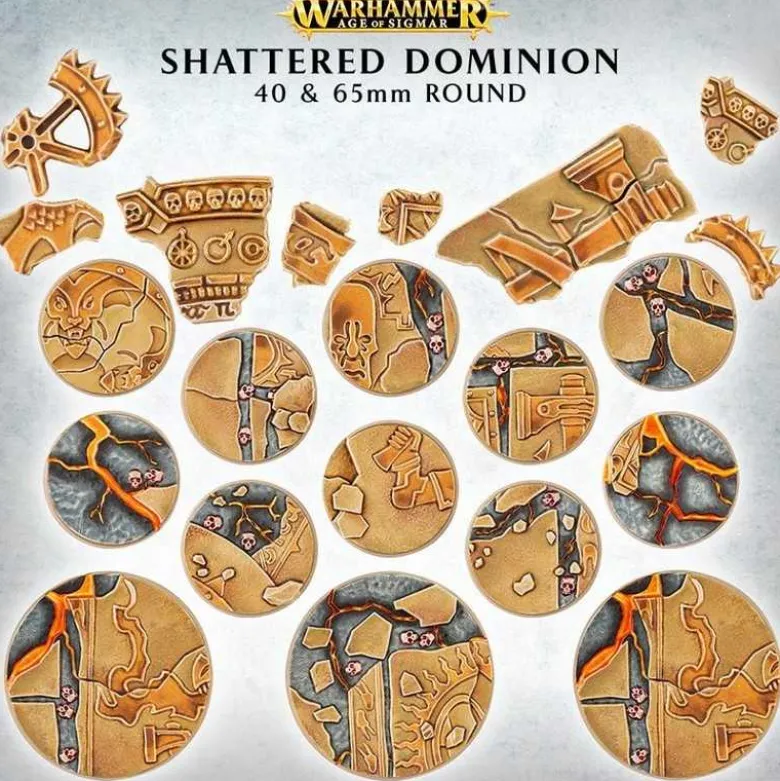 Shattered Dominion - 40 y 65mm Round (V.D.)