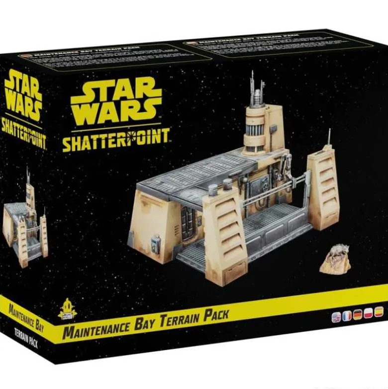 Shatterpoint: Maintenance Bay Terrain Pack (Castellano)