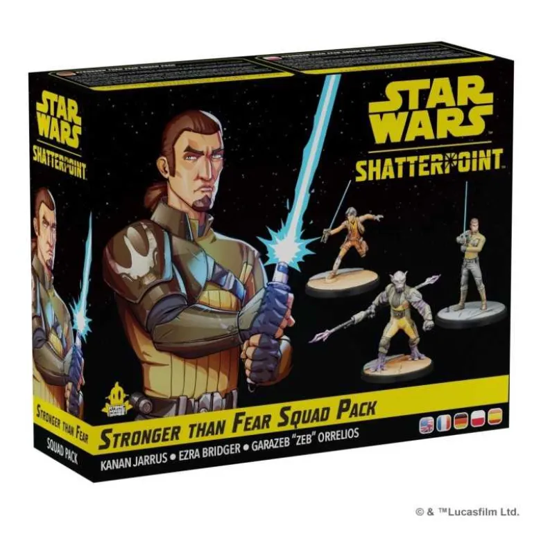 Shatterpoint Stronger Than Fear Squad Pack (Castellano)