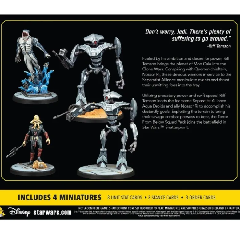 Shatterpoint: Terror From Below Squad Pack