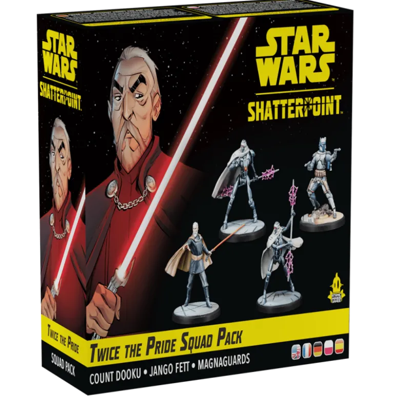 Shatterpoint: Twice the Pride (Count Dooku Squad Pack) (Castellano)