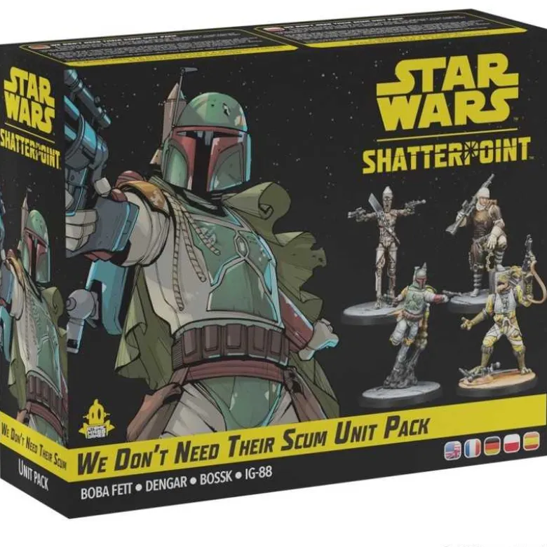 Shatterpoint: We Don’t Need Their Scum Unit Pack (Castellano)